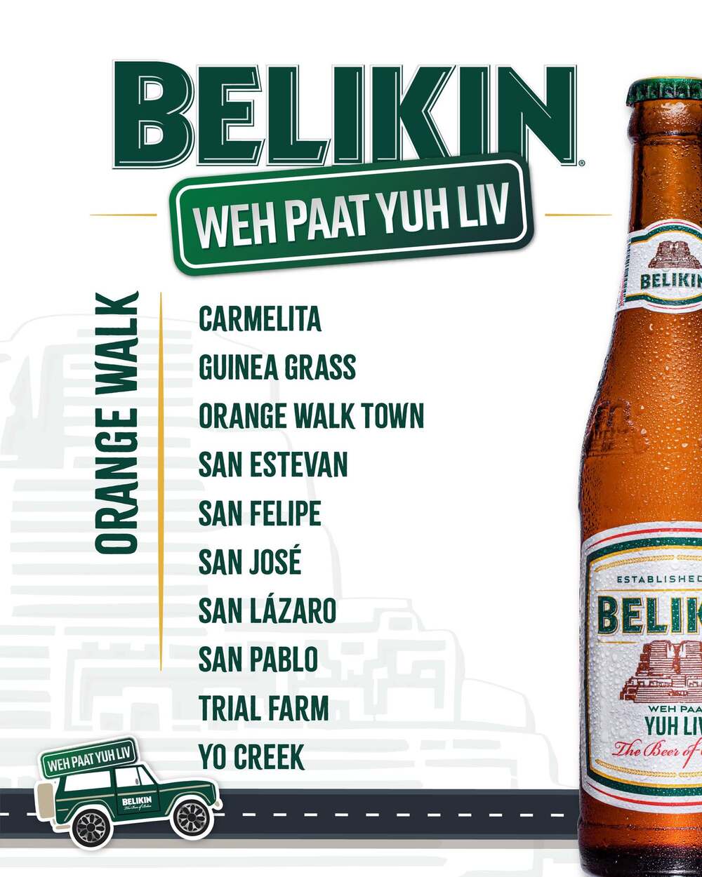 Orange Walk District - Weh Paat Yuh Liv '26