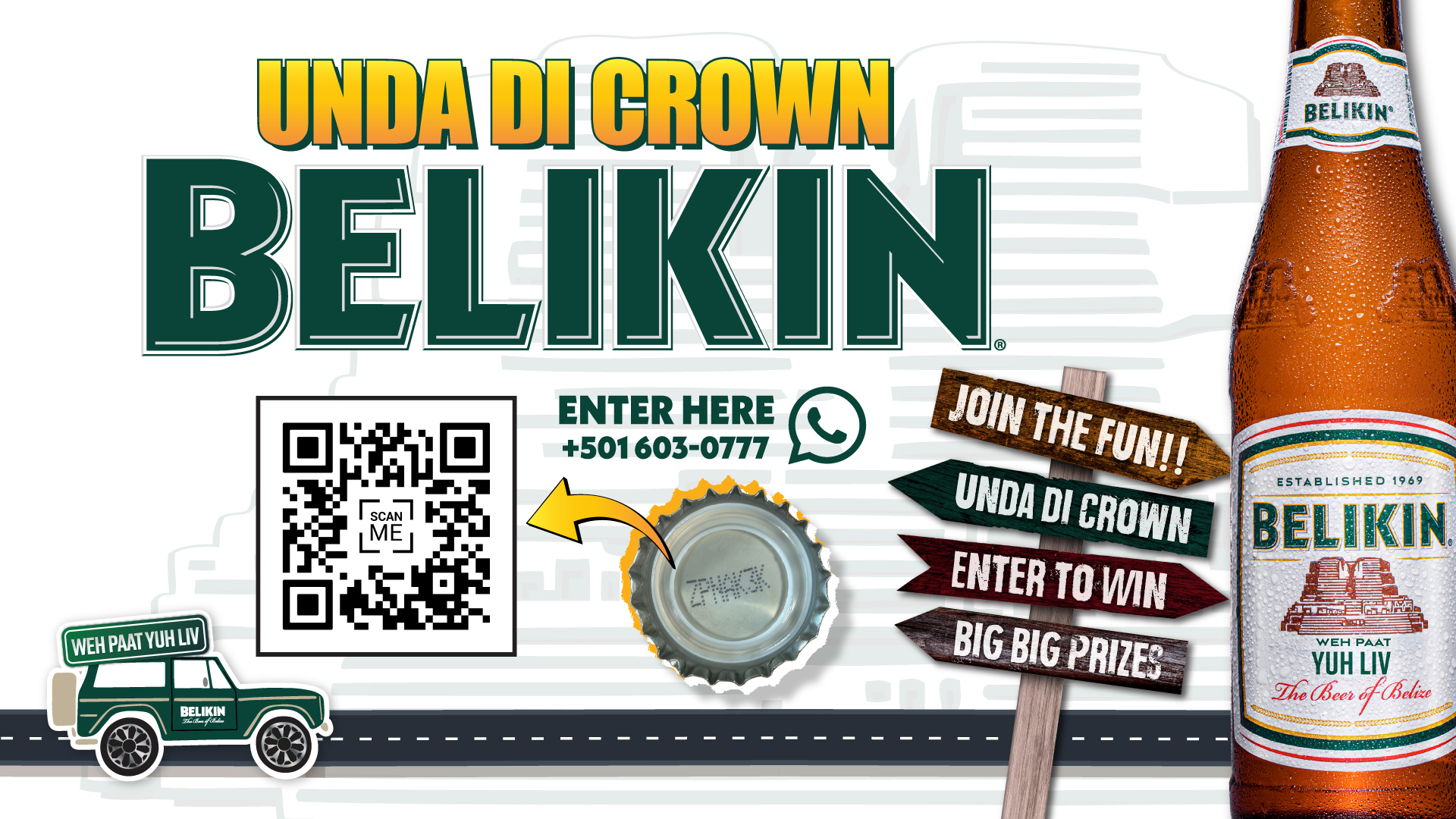Belikin Weh Paat Yuh Liv Hero Banner - Laptop 1920x1080px