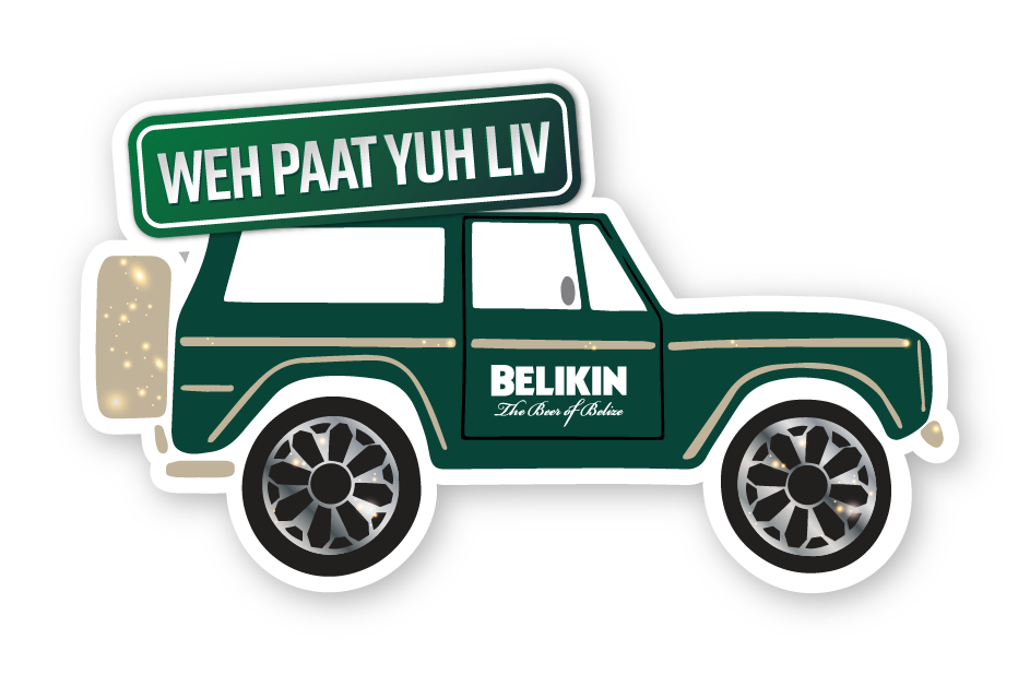 Bronco Sticker (Weh Paat Yuh Liv 2026)