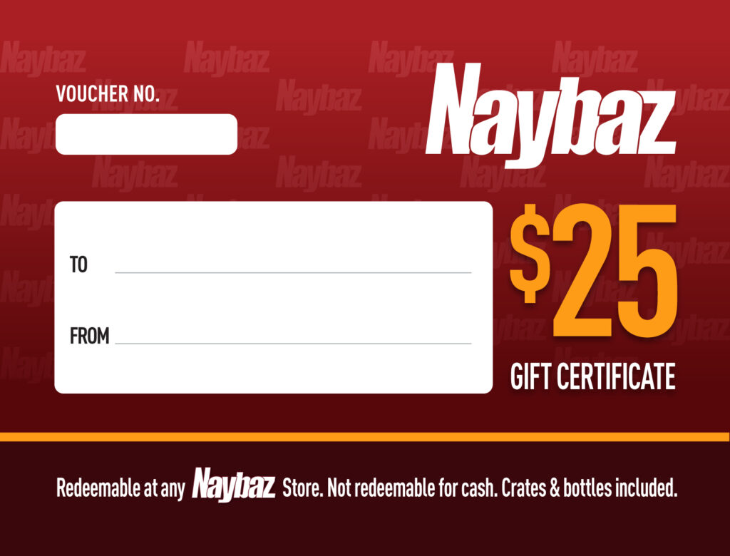 Naybaz $25 Gift Card